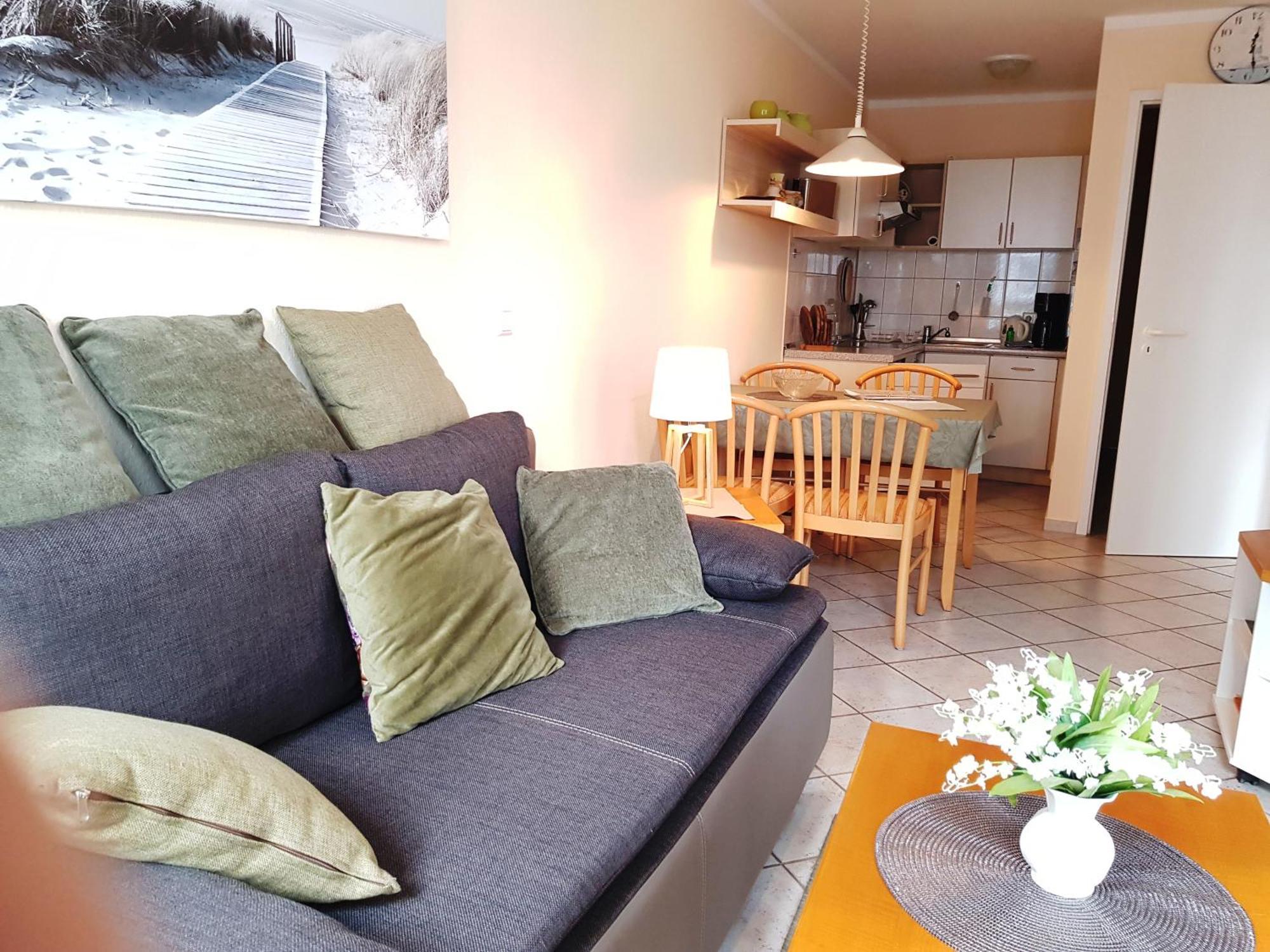 2 Raum Wohnung Morgensonne Mit Balkon Зеллин Экстерьер фото